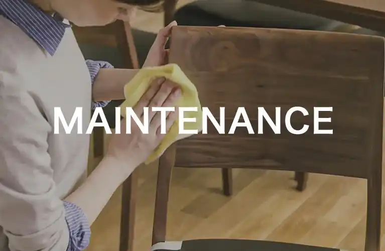 チェアのお手入れ方法と清潔に保つコツ