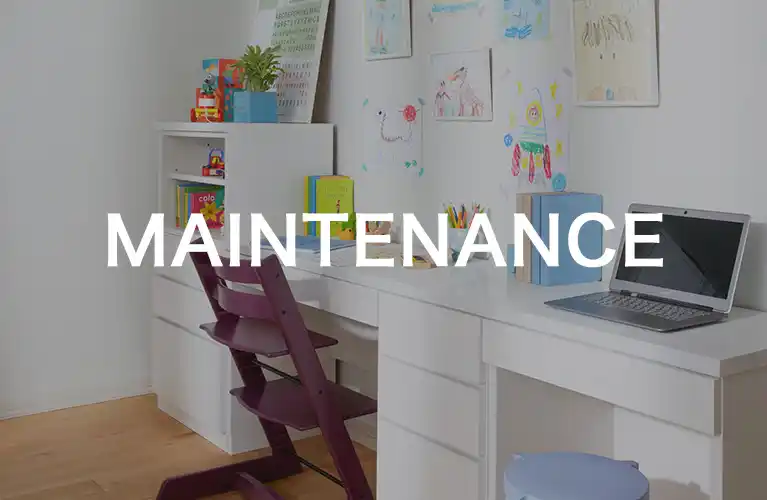 学習デスクのお手入れ方法と傷・汚れを防ぐコツ