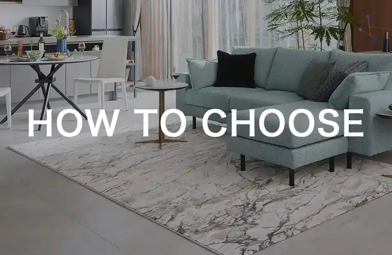 絨毯・ラグの選び方とサイズの決め方